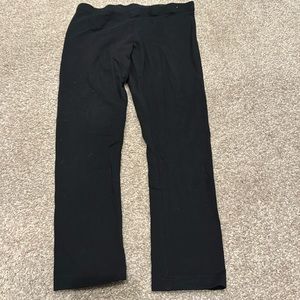 Wonder Nation Girls Leggings Black Size M 7-8